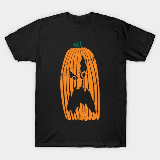 Horror Punk Pumpkin T-Shirt by Gimmickbydesign